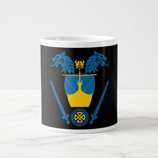 Swedish Viking Jumbo-Tasse (Vorderseite)