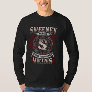 Sweeney Familienname läuft durch meine Venen T-Shirt