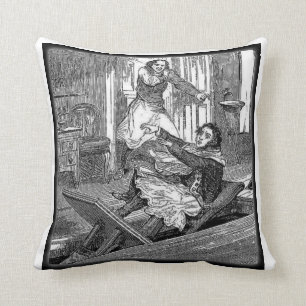Sweeney Todd Friseure Stuhl-Penny schreckliches Kissen