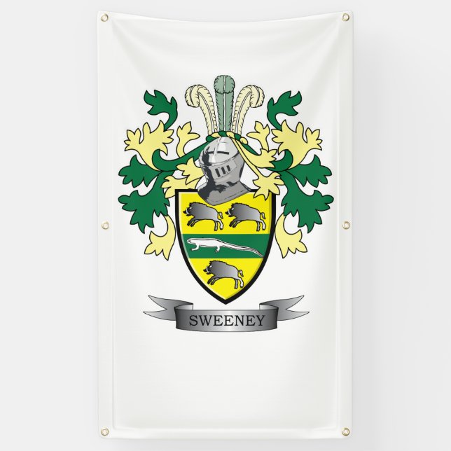 Sweeney Wappen Banner (Vertikal)