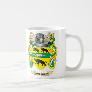 Sweeney Wappen (Familienwappen) Kaffeetasse