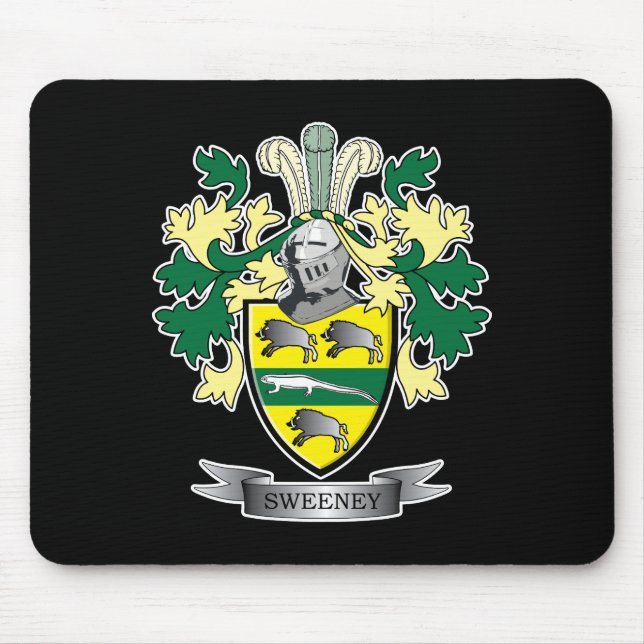 Sweeney Wappen Mousepad (Vorne)