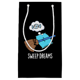 Sweep Dreams Funny Broom Pub Dark BG Kleine Geschenktüte