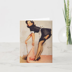 Sweep es unter den Teppich, ich entschuldige mich, Karte