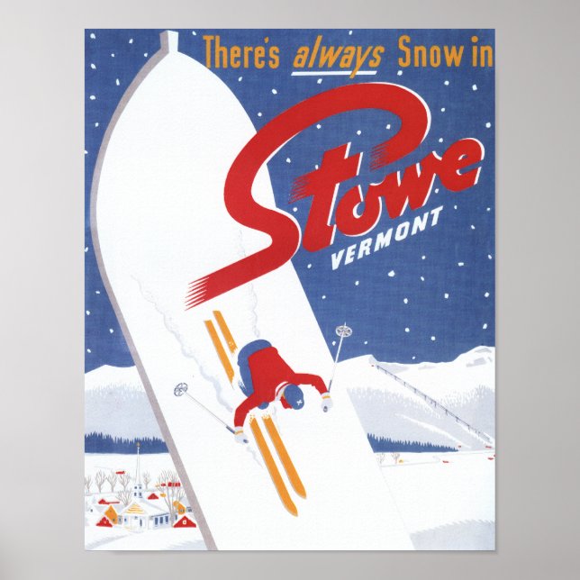 Sweeping S - Es gibt immer ein Schneepromo-Poster Poster (Vorne)