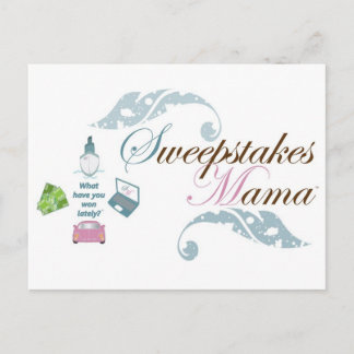 Sweepstakes Mama Gear Postkarte