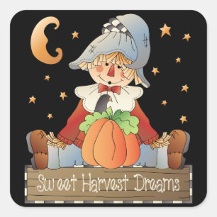Sweest Harvest Dreams écharpe autocollant