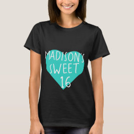 Sweet 16 16. Geburtstag T - Shirt