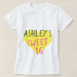 Sweet 16 16. Geburtstag T - Shirt