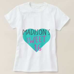 Sweet 16 16. Geburtstag T - Shirt