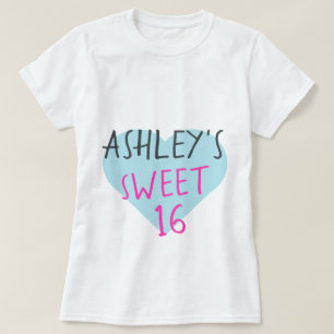 Sweet 16 16. Geburtstag T - Shirt
