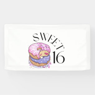 Sweet 16 1,6x3 Vinyl Banner