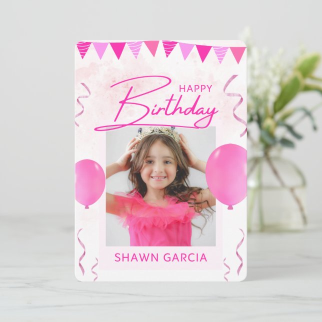 Sweet 16 Anniversaire Invitation (Debout devant)