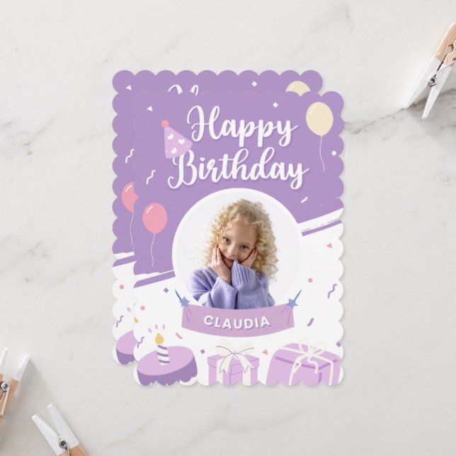 Sweet 16 Birthday Einladung (Vorderseite/Rückseite Beispiel)
