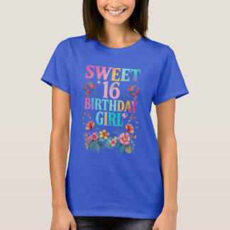 Sweet 16 Birthday Girl T-Shirt