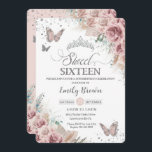 Sweet 16 Boho Blush Dusty Rose Floral Pampas Grass Einladung<br><div class="desc">Personalisieren Sie diese schöne boho Sweet 16 Geburtstagseinladung mit eigener Formulierung einfach und schnell,  einfach auf den Knopf Anpassen,  um den Stil und die Platzierung des Textes weiter zu ordnen und zu formatieren. Passende Artikel im Shop erhältlich! c) Das glückliche Cat Studio</div>