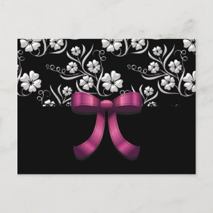 Sweet 16 Custom Elegant Birthday Postkarte