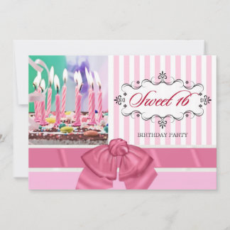 Sweet 16 - Einladungen zur Personalisierten Geburt