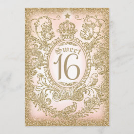 Sweet 16 einmal auf eine Zeit Prinzessin Sea Foam Einladung