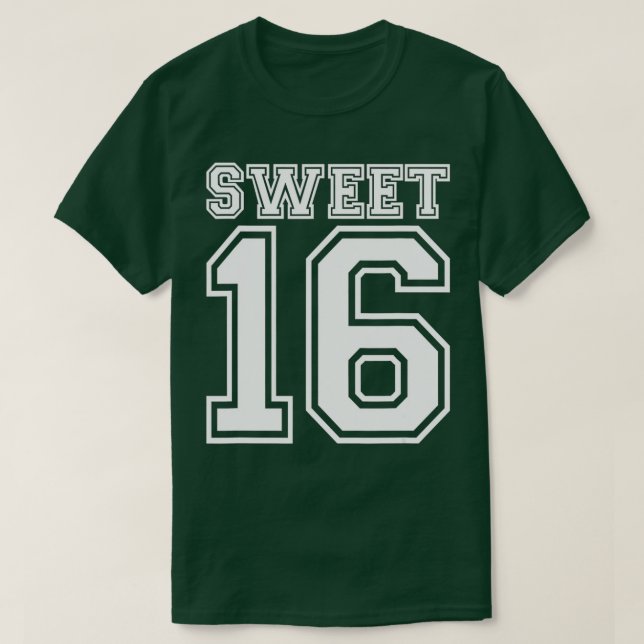 Sweet 16 Geburtstag T-Shirt (Design vorne)