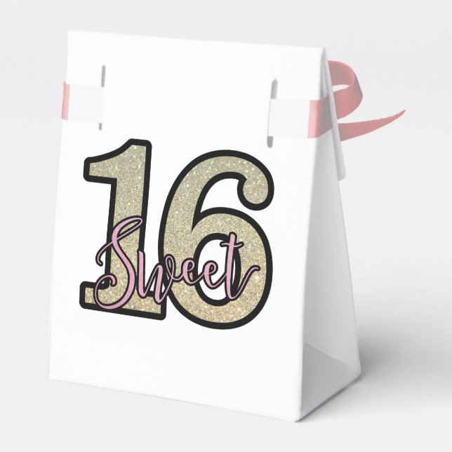 Sweet 16 Gvor Box Geschenkschachtel (Rückseite)