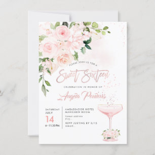 Sweet 16 H2 Blush Anthuriums Rose Peonies Einladung