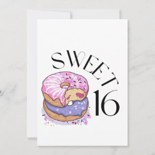 Sweet 16 Invitation