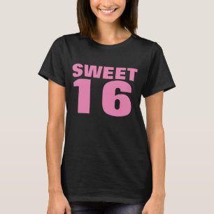 SWEET 16 MÄDCHEN T - SHIRT T-SHIRTS