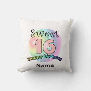 Sweet 16 (mit eklig) Zwei-Tonen-Kaffee-Tasse Kissen