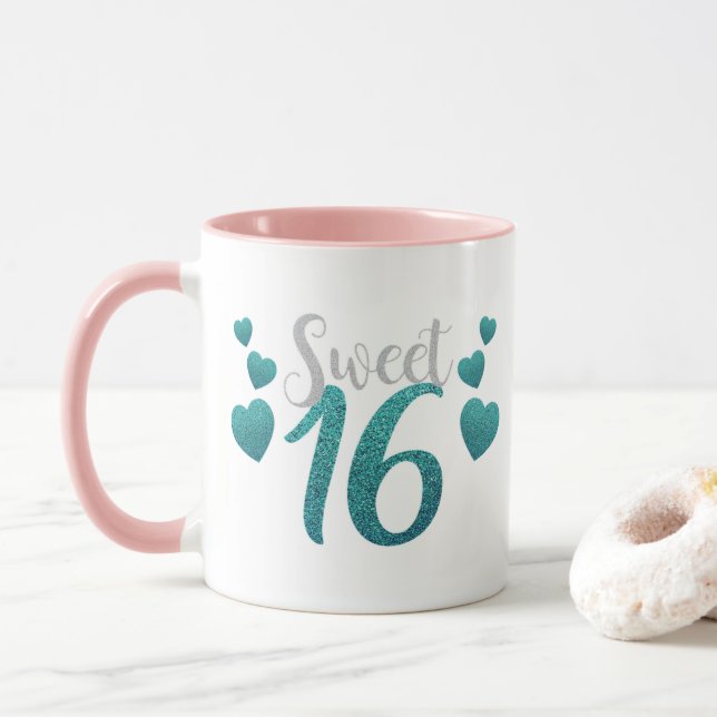 Sweet 16 Party Tasse (Mit Donut)
