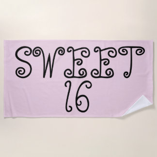 SWEET 16 PINK Strandtücher