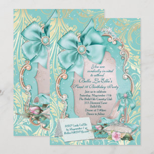 Sweet 16 Quinceanera Party Invitations