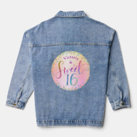 Sweet 16 Rainbow Parties scintillant Ombre Confett