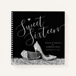 Sweet 16 Wisdom Advice Party Gästebuch Notizbuch
