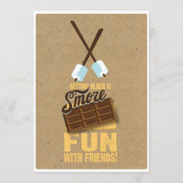 Sweet 40. Geburtstag Bonfire Einladungen