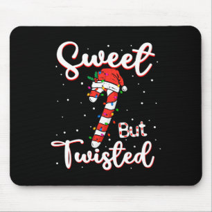 Sweet aber gefickt Funny Weihnachts Candy Cane Xma Mousepad
