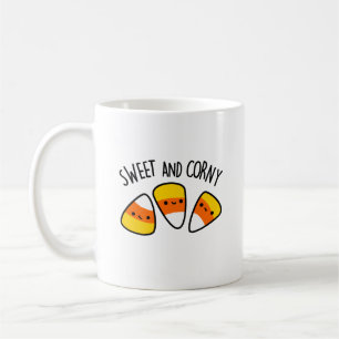 Sweet and Corny Funny Mais Kernels Pub Kaffeetasse
