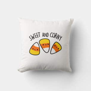 Sweet and Corny Funny Mais Kernels Pub Kissen