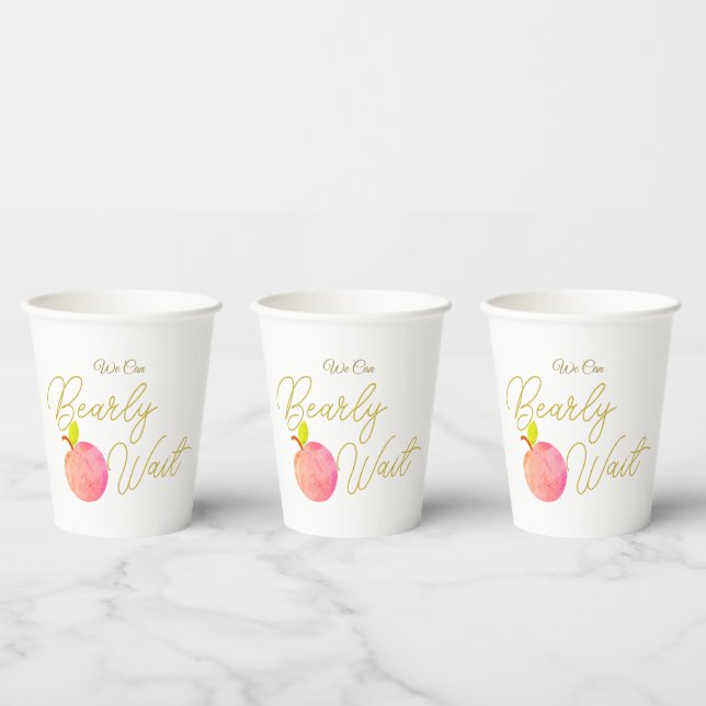 Sweet and Festive Baby Shower Cups mit Angebot Pappbecher (Multi)