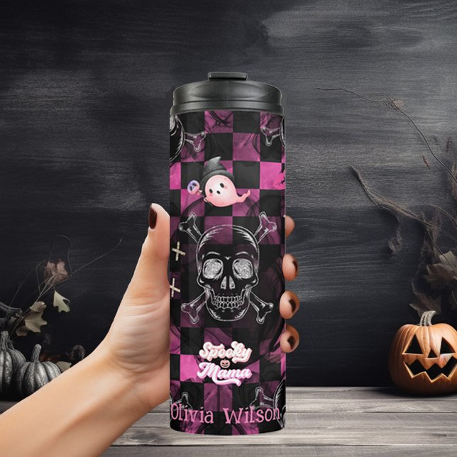 Sweet and Spooky Halloween Personalisiert Thermosbecher (Von Creator hochgeladen)