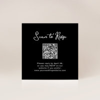 Sweet and Whimsical Black | UAWG mit QR-Code