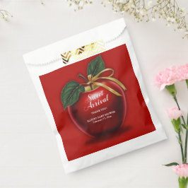 Sweet Ankunft Red Apple Baby Dusche Geschenktütchen