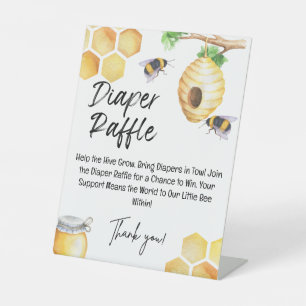 Sweet as can be Diaper Raffle Sign-Baby Dusche Sockelschild