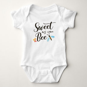 Sweet as Can Bee Baby Bodysuit Baby Strampler