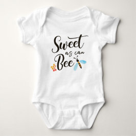 Sweet as Can Bee Baby Bodysuit Strampler