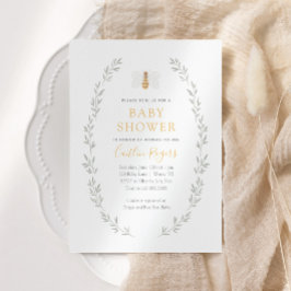 Sweet as Can Bee Baby Dusche Einladung