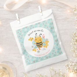 Sweet as Can Bee Baby Girl Shower Geschenktütchen