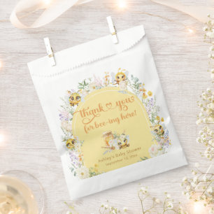 Sweet as can Bee Bumble Bee Baby Shower Vielen Dan Geschenktütchen