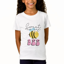 Sweet as Can bee Girl's T - Shirt