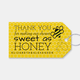 Sweet As Honey Brautparty Guest Gast Vielen Dank Geschenkanhänger